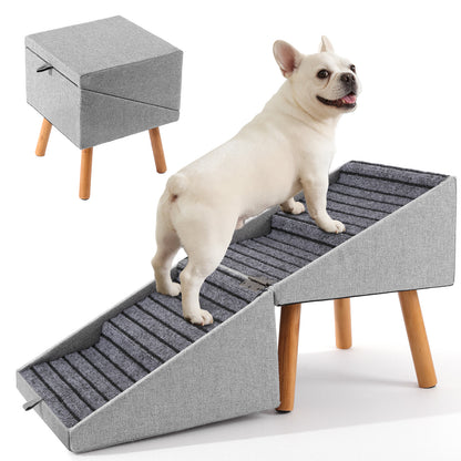 Ziluce 17’’ Dog Ramp Stairs – Comfort & Joint Care