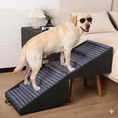 Load image into Gallery viewer, Ziluce 21’’ Dog Ramp Stairs for Bed
