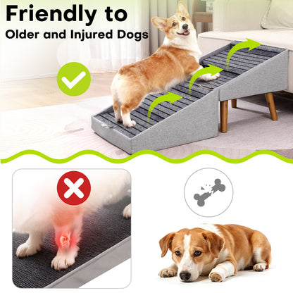Ziluce 17’’ Dog Ramp Stairs – Comfort & Joint Care