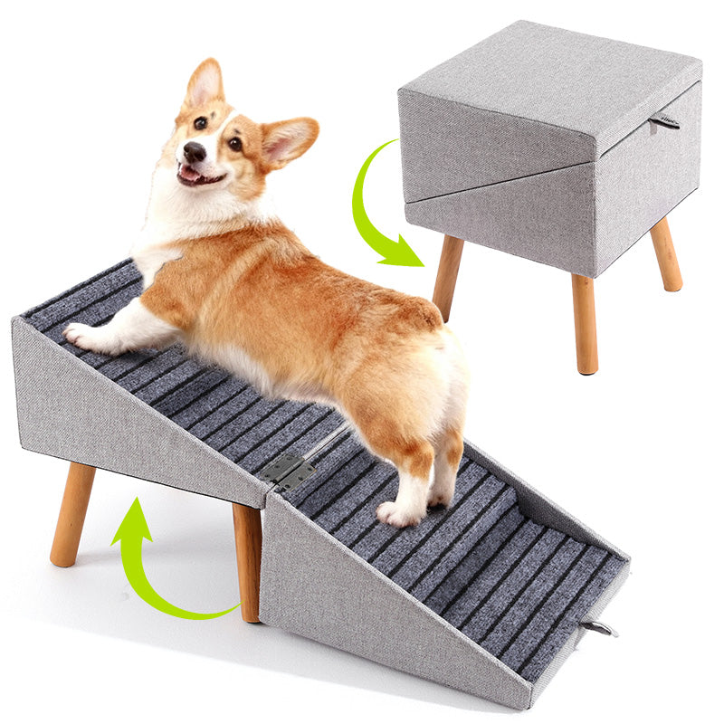 Ziluce 17’’ Dog Ramp Stairs – Comfort & Joint Care